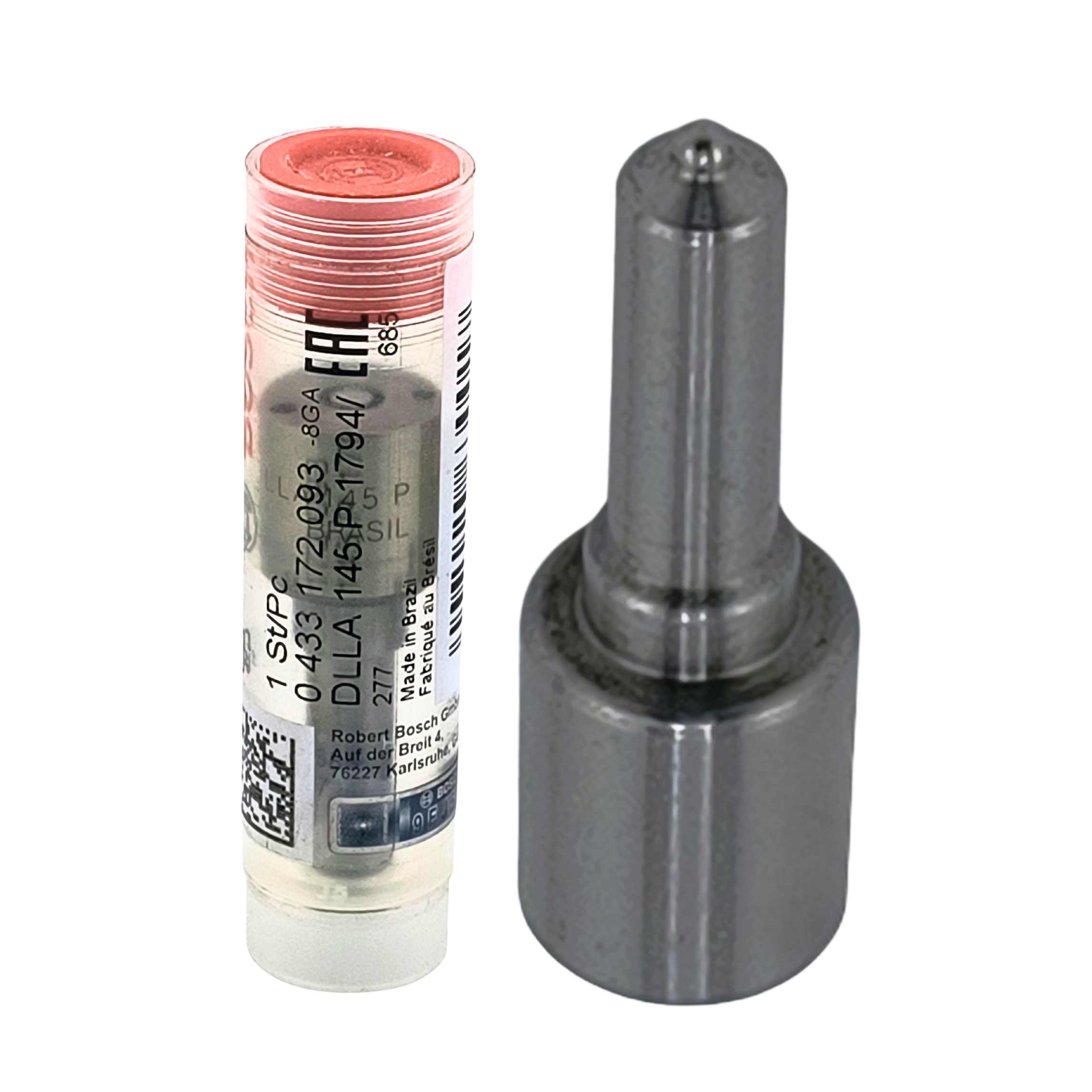 Tobera inyector diesel BOSCH CR Common Rail para CASE, IVECO, NEW HOLLAN