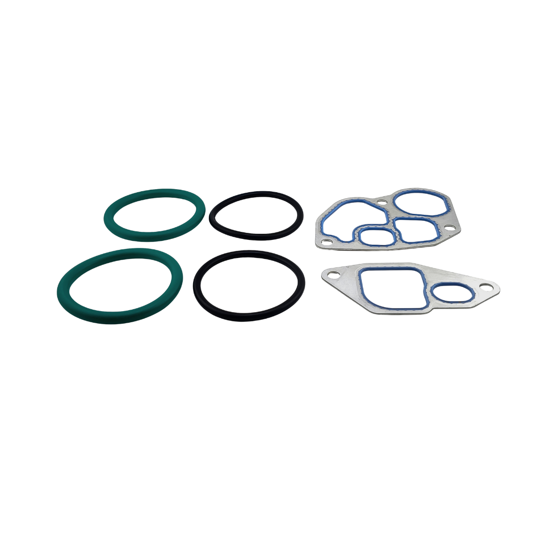 Kit de Sellos y Juntas Enfriador de Aceite para PowerStroke 7.3L, Navistar T444E (ALLIANT POWER)