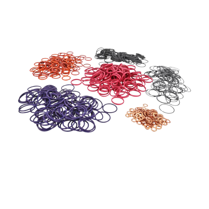 Kit de Sellos Externas de Inyector Diesel DIPACO, DPS0008-100 para Inyector Heui Ford Power Stroke, Navistar Electrónico