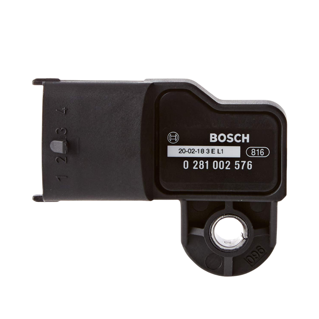 Sensor de presion y Temperatura Aire (MAP) BOSCH,0281002576 para VOLKSWAGEN WORKER,CUMMINS,MASSEY FERGUSON,NEW HOLLAND,VOLVO