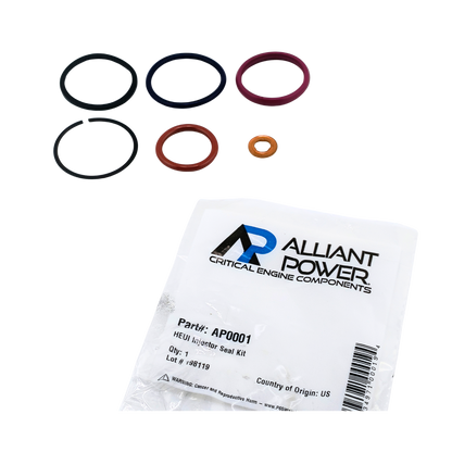Kit de sellos de inyector HEUI 7.3L V8 PowerStroke Ford & DT466E & T444E Navistar (ALLIANT POWER )