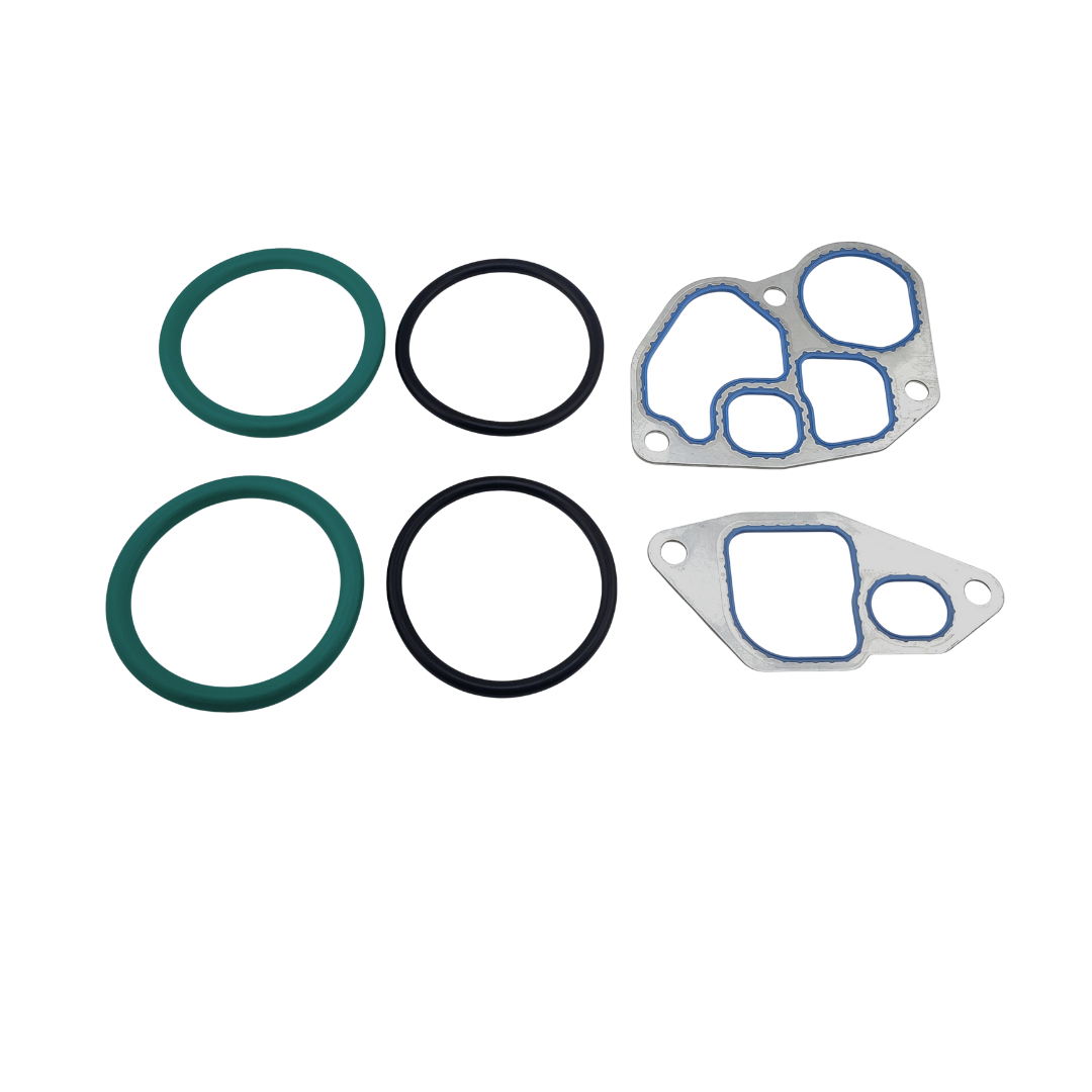 Kit de Sellos y Juntas Enfriador de Aceite para PowerStroke 7.3L, Navistar T444E (ALLIANT POWER)